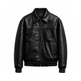 Genuine Sheep Leather Jacket J-06