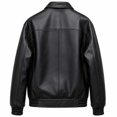 Genuine Sheep Leather Jacket J-06