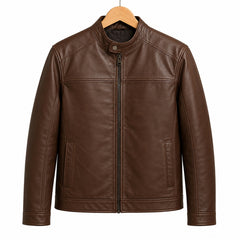 Real Leather Men's Jacket J-08