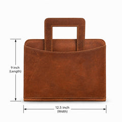 Luxury Leather File Sleeve