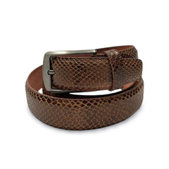 Snake Leather Belt